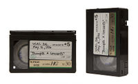 VHS-C cassette, two views